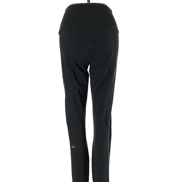 ALO Yoga Charcoal Distressed High-Waist Leggings - Picture 3 of 3